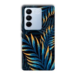 Mountain Leaves Phone Customized Printed Back Cover for Vivo V27