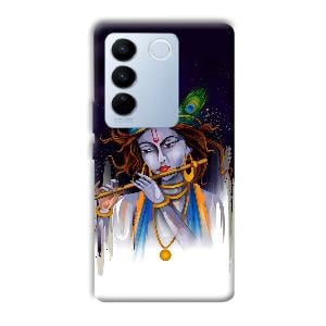Krishna Phone Customized Printed Back Cover for Vivo V27