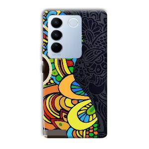 Pattern   Phone Customized Printed Back Cover for Vivo V27