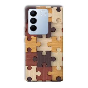 Puzzle Phone Customized Printed Back Cover for Vivo V27