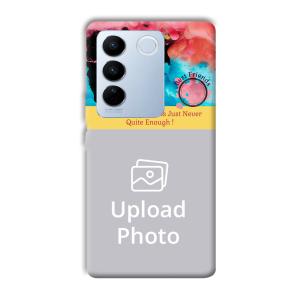 Best Friend Quote Customized Printed Back Cover for Vivo V27 Pro