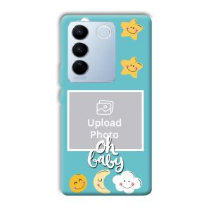 Oh Baby Customized Printed Back Cover for Vivo V27 Pro