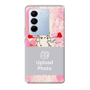 Buddies Customized Printed Back Cover for Vivo V27 Pro