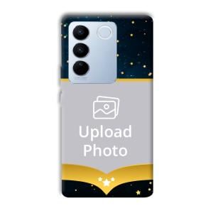 Starry Nights Customized Printed Back Cover for Vivo V27 Pro