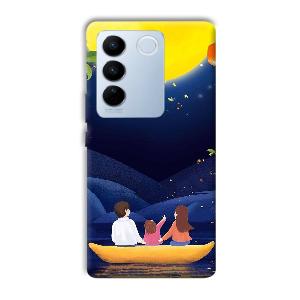 Night Skies Phone Customized Printed Back Cover for Vivo V27 Pro