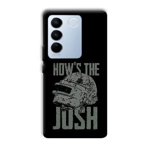 How's The Josh Phone Customized Printed Back Cover for Vivo V27 Pro