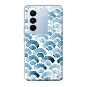 Block Pattern Phone Customized Printed Back Cover for Vivo V27 Pro