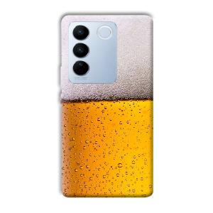 Beer Design Phone Customized Printed Back Cover for Vivo V27 Pro