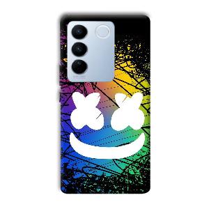 Colorful Design Phone Customized Printed Back Cover for Vivo V27 Pro