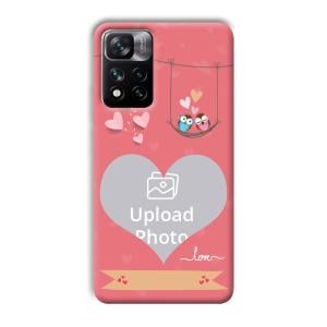 Love Birds Design Customized Printed Back Cover for Xiaomi 11i 5G