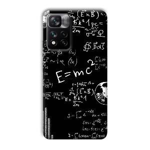 E is Equal To MC2 Phone Customized Printed Back Cover for Xiaomi 11i 5G