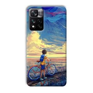 Boy & Sunset Phone Customized Printed Back Cover for Xiaomi 11i 5G