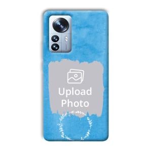 Blue Design Customized Printed Back Cover for Xiaomi 12 Pro