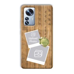Wooden Photo Collage Customized Printed Back Cover for Xiaomi 12 Pro