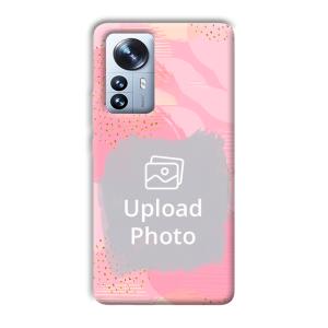 Sparkly Pink Customized Printed Back Cover for Xiaomi 12 Pro