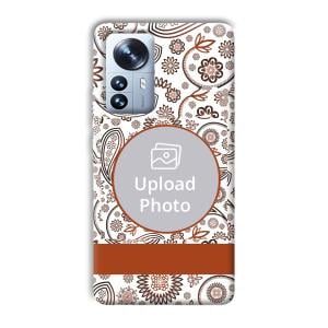 Henna Art Customized Printed Back Cover for Xiaomi 12 Pro