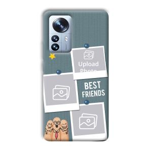 Best Friends Customized Printed Back Cover for Xiaomi 12 Pro