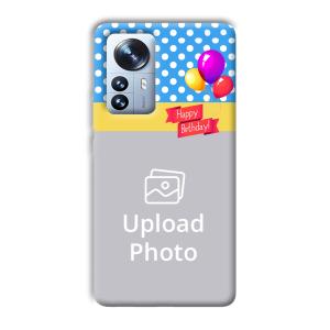 Happy Birthday Customized Printed Back Cover for Xiaomi 12 Pro