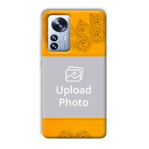 Mehendi Design Customized Printed Back Cover for Xiaomi 12 Pro