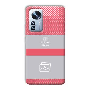 Pink Polka Customized Printed Back Cover for Xiaomi 12 Pro