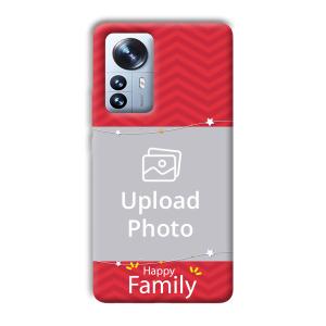 Happy Family Customized Printed Back Cover for Xiaomi 12 Pro