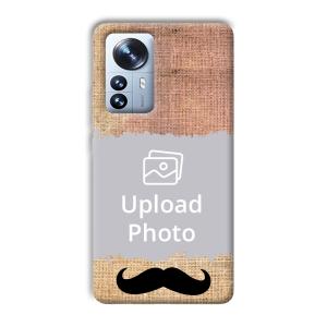 Moustache Customized Printed Back Cover for Xiaomi 12 Pro