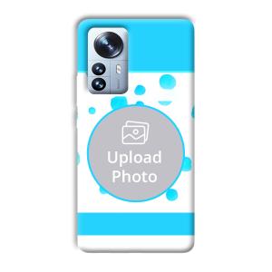 Bluish Customized Printed Back Cover for Xiaomi 12 Pro