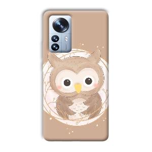 Owlet Phone Customized Printed Back Cover for Xiaomi 12 Pro
