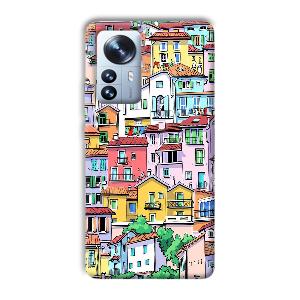 Colorful Alley Phone Customized Printed Back Cover for Xiaomi 12 Pro