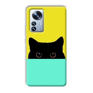 Black Cat Phone Customized Printed Back Cover for Xiaomi 12 Pro
