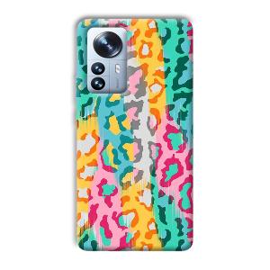 Colors Phone Customized Printed Back Cover for Xiaomi 12 Pro
