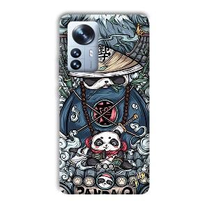 Panda Q Phone Customized Printed Back Cover for Xiaomi 12 Pro
