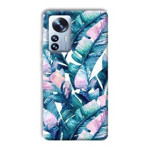 Banana Leaf Phone Customized Printed Back Cover for Xiaomi 12 Pro