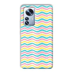 Wavy Designs Phone Customized Printed Back Cover for Xiaomi 12 Pro