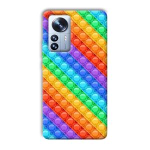 Colorful Circles Phone Customized Printed Back Cover for Xiaomi 12 Pro