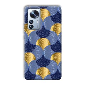 Semi Circle Designs Phone Customized Printed Back Cover for Xiaomi 12 Pro