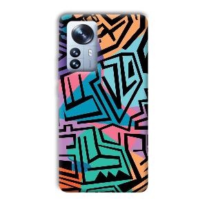 Patterns Phone Customized Printed Back Cover for Xiaomi 12 Pro