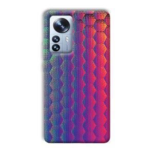 Vertical Design Customized Printed Back Cover for Xiaomi 12 Pro