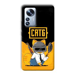 CATG Phone Customized Printed Back Cover for Xiaomi 12 Pro