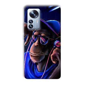 Cool Chimp Phone Customized Printed Back Cover for Xiaomi 12 Pro