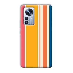 Colorful Pattern Phone Customized Printed Back Cover for Xiaomi 12 Pro