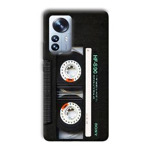 Sony Camera  Phone Customized Printed Back Cover for Xiaomi 12 Pro