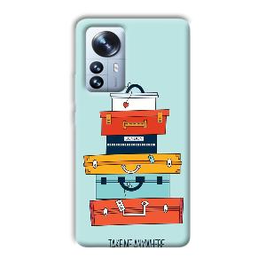 Take Me Anywhere Phone Customized Printed Back Cover for Xiaomi 12 Pro
