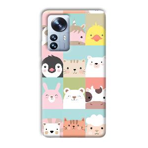 Kittens Phone Customized Printed Back Cover for Xiaomi 12 Pro