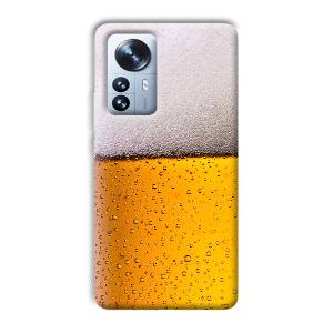 Beer Design Phone Customized Printed Back Cover for Xiaomi 12 Pro