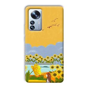 Girl in the Scenery Phone Customized Printed Back Cover for Xiaomi 12 Pro