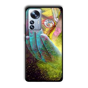 Festival of Colors Customized Printed Glass Back Cover for Xiaomi 12 Pro