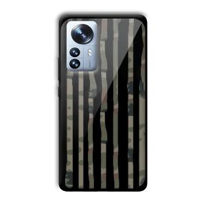 Camo Customized Printed Glass Back Cover for Xiaomi 12 Pro