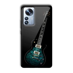 Neon Guitar Customized Printed Glass Back Cover for Xiaomi 12 Pro