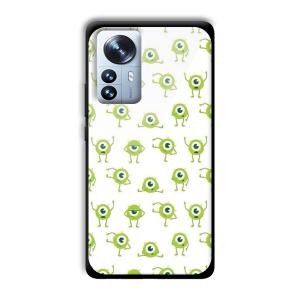 Green Eyes Customized Printed Glass Back Cover for Xiaomi 12 Pro
